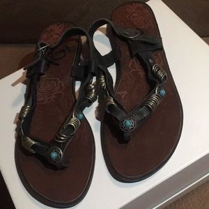 Free People leather sandals